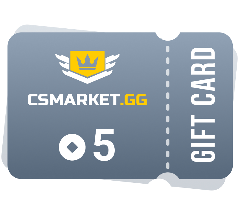 CSMARKET.GG 5 Gems Подарочная карта