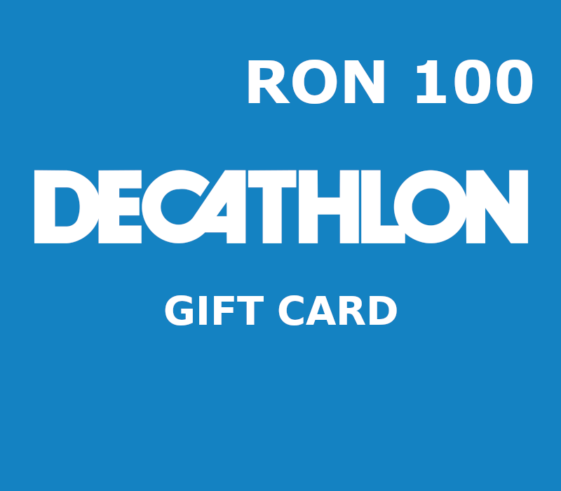 Decathlon 100 RON Подарочная карта RO