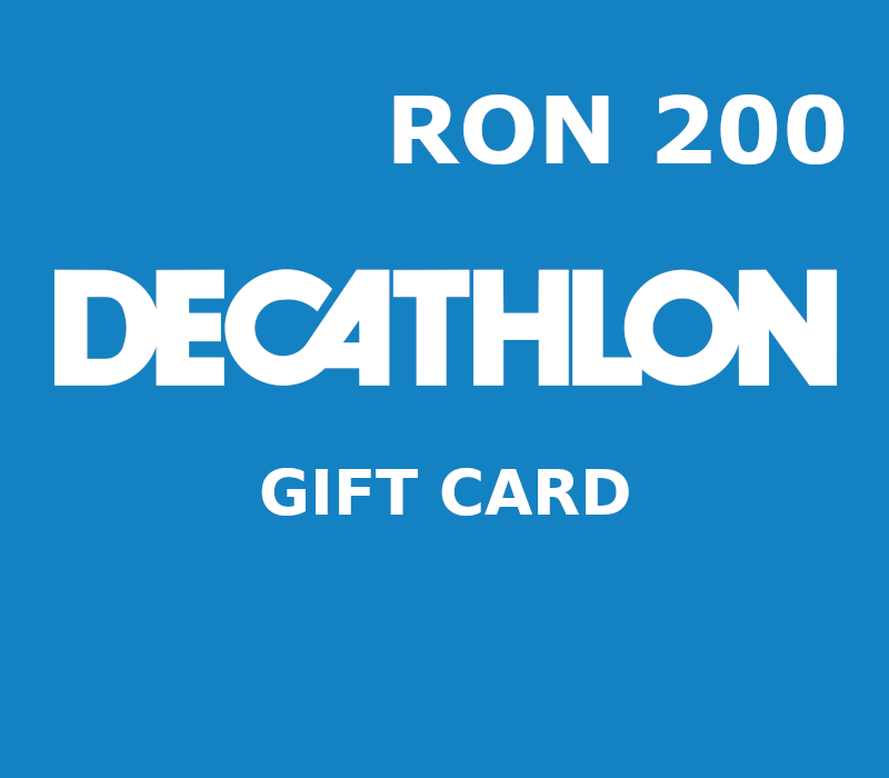 Decathlon 200 RON Подарочная карта RO