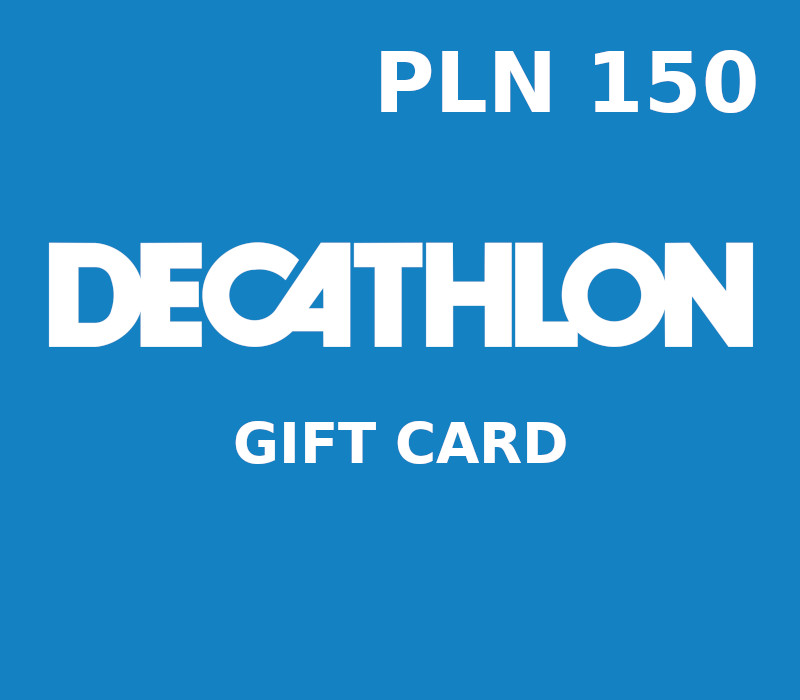 Decathlon 150 PLN Подарочная карта PL