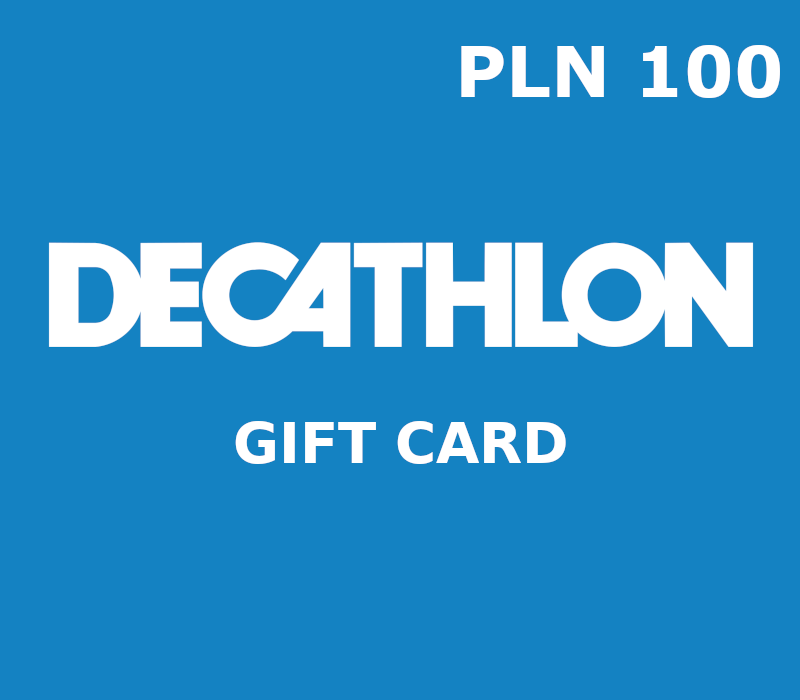 Decathlon 100 PLN Подарочная карта PL