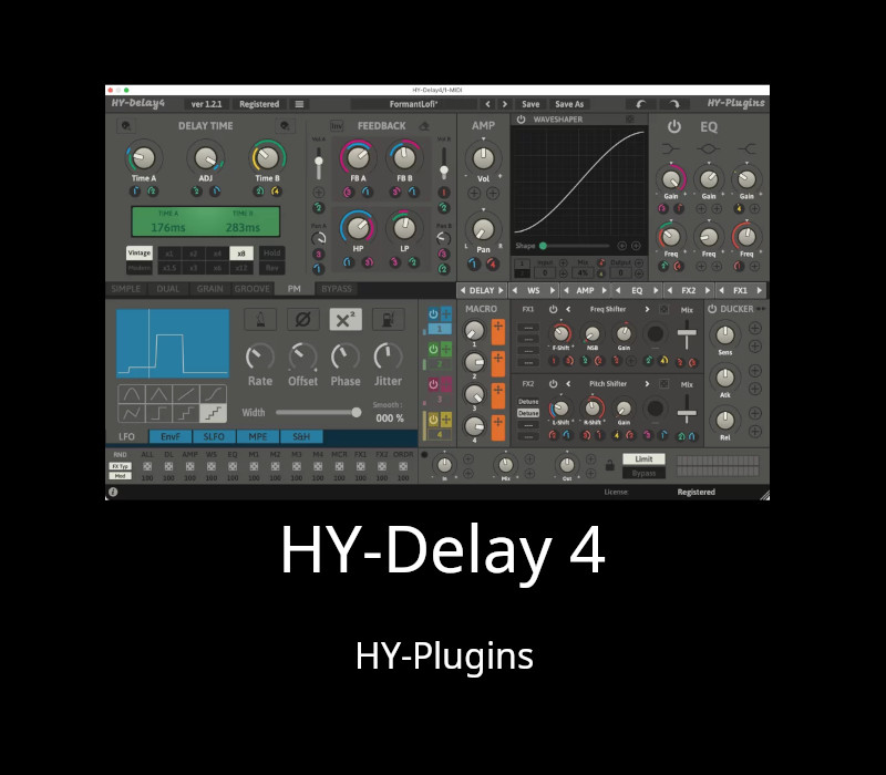 HY-Plugins: HY-Delay 4 Ключ