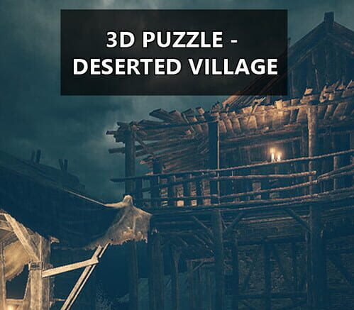 3D PUZZLE - Deserted Village PC Steam Ключ