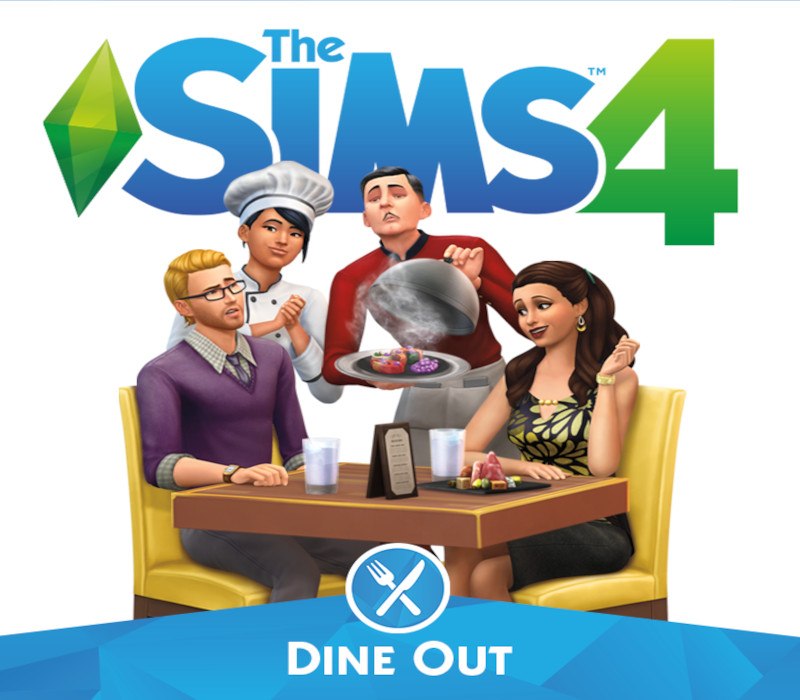 The Sims 4 - Dine Out DLC EU PC EA App Ключ