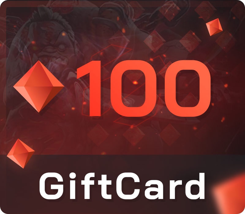 Dota Clash 100 Gem Подарочная карта