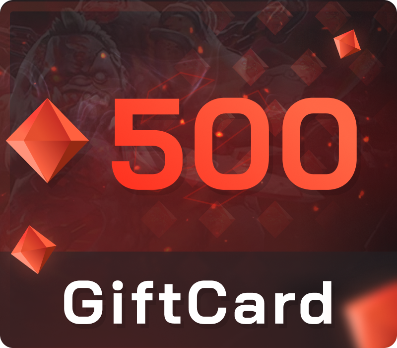 Dota Clash 500 Gem Подарочная карта