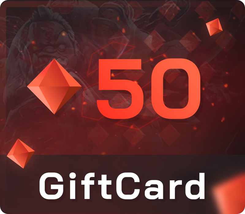 Dota Clash 50 Gem Подарочная карта