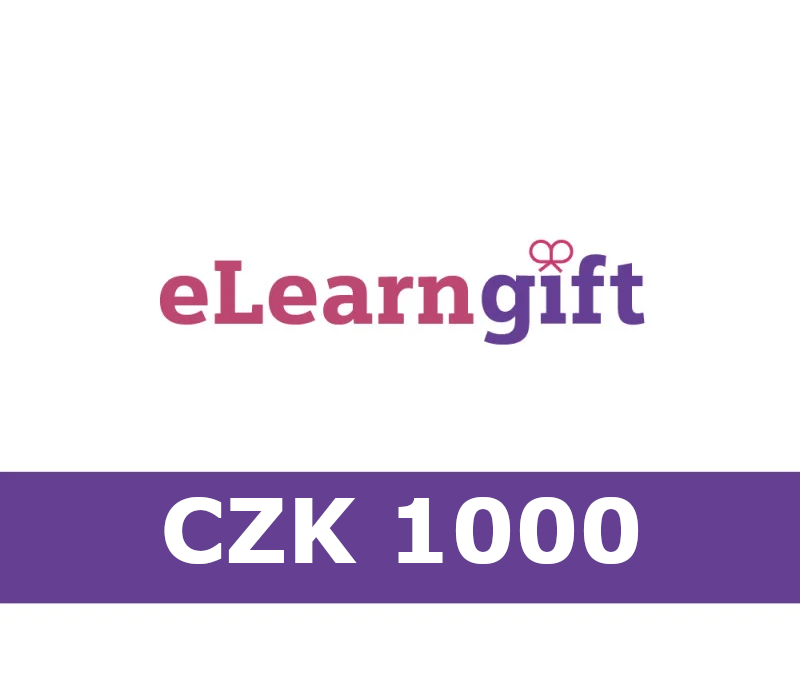 eLearnGift 1000 CZK Подарочная карта CZ
