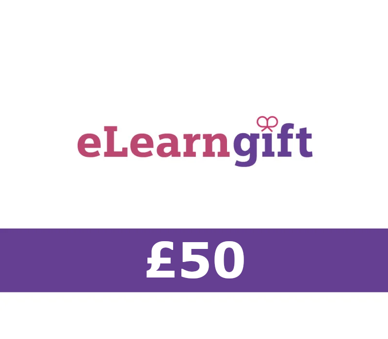 eLearnGift £50 Подарочная карта UK