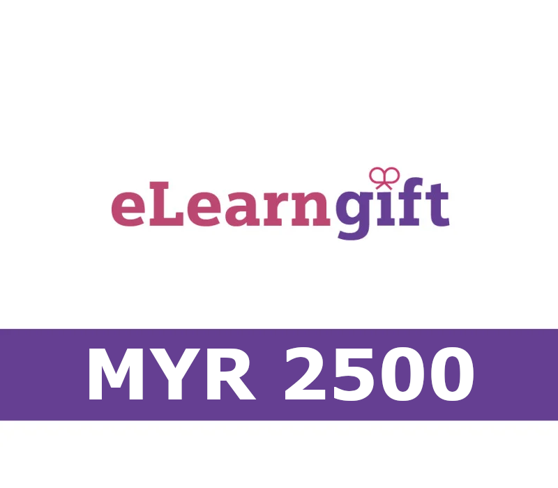 eLearnGift 2500 MYR Подарочная карта MY