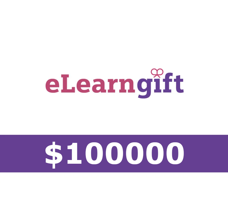eLearnGift $100000 Подарочная карта TW
