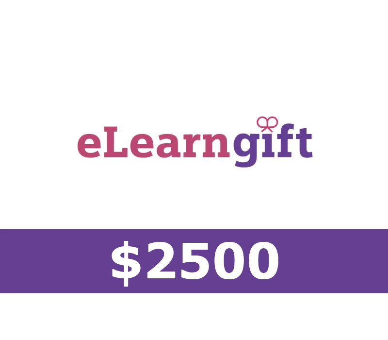 eLearnGift $2500 Подарочная карта TW