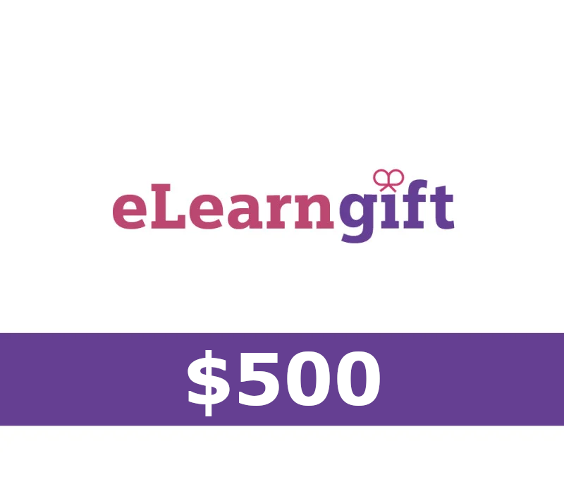 eLearnGift $500 Подарочная карта AU