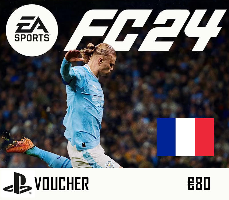 EA Sports FC 24 PlayStation Network Карта €80 FR