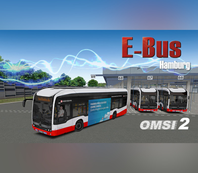 OMSI 2 Add-On E-Bus Hamburg DLC Steam Альтергифт