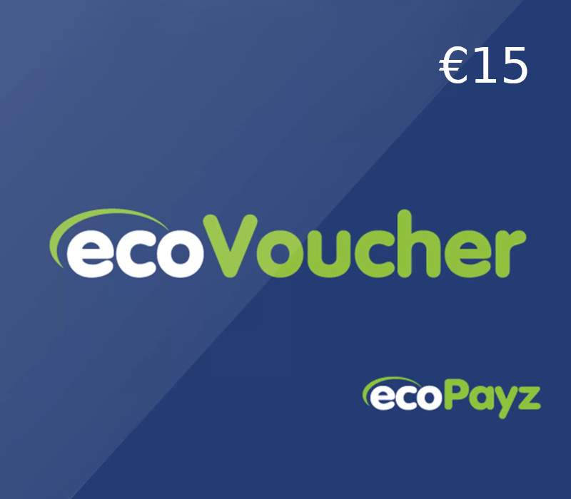 EcoVoucher €15 > Ecopayz < Подарочная карта EU