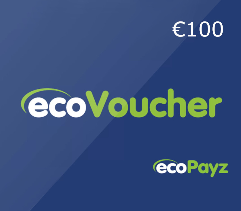 EcoVoucher €100 > Ecopayz < Подарочная карта EU