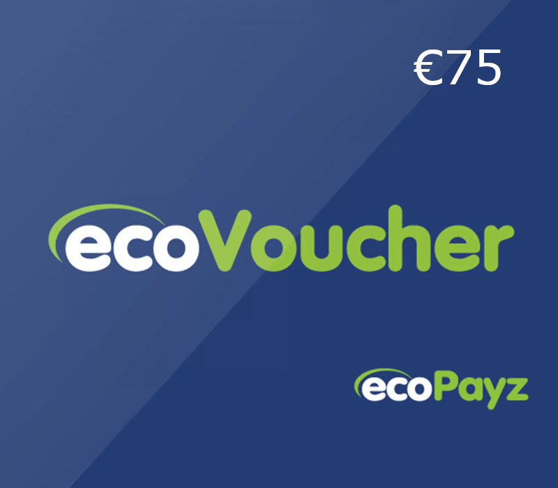 EcoVoucher €75 > Ecopayz < Подарочная карта EU
