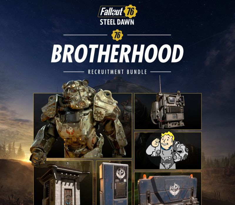 Fallout 76 - Brotherhood Recruitment Набор DLC Steam Ключ