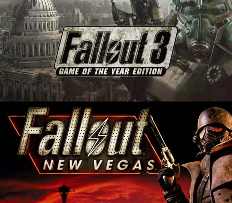 Fallout 3 GOTY + Fallout New Vegas EU Steam Ключ
