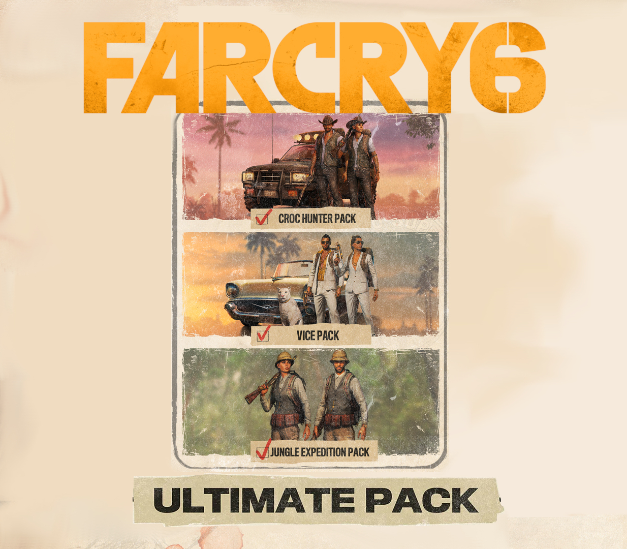 Far Cry 6 - Ultimate Pack DLC EU PS4 Ключ
