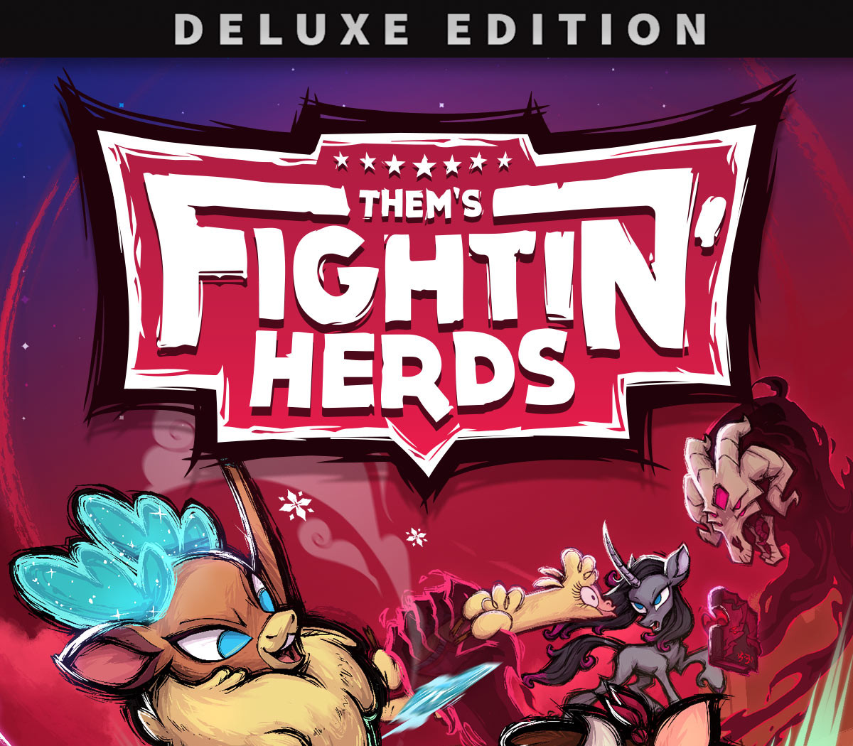 Them's Fightin' Herds: Deluxe-издание Steam Ключ