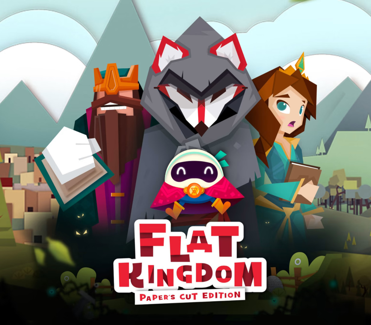 Flat Kingdom Paper's Cut издание Steam Ключ