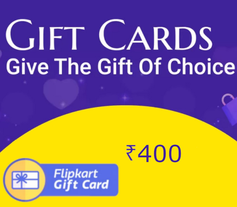 Flipkart INR 400 Подарочная карта IN