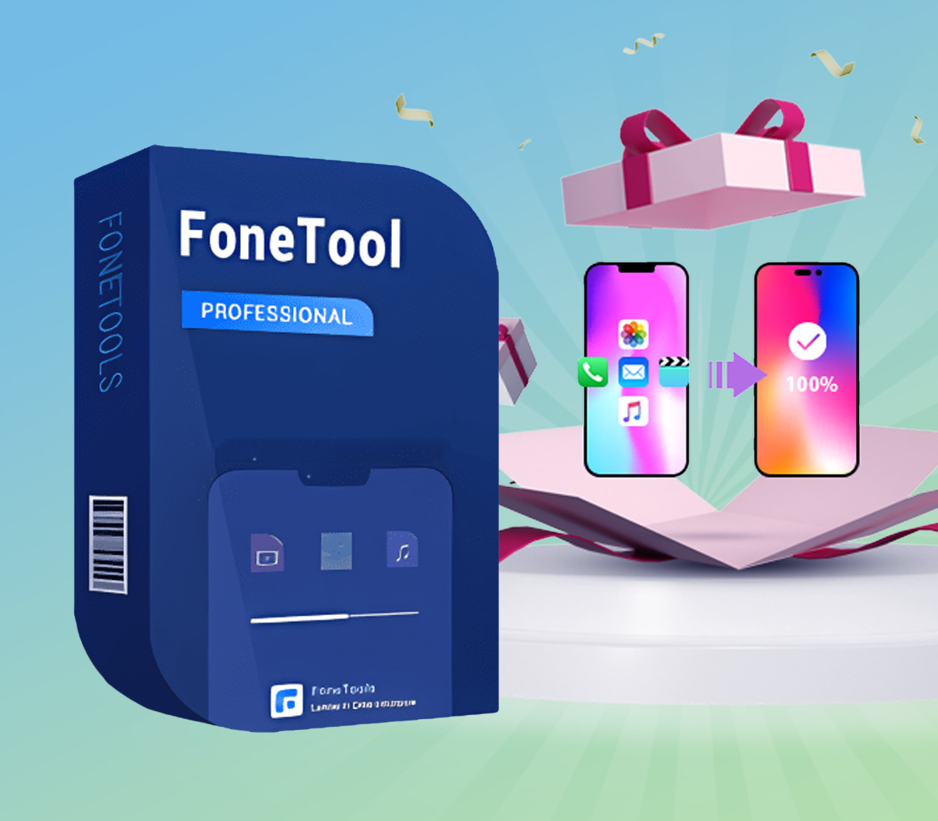 FoneTool Professional издание Ключ (5 PCs)