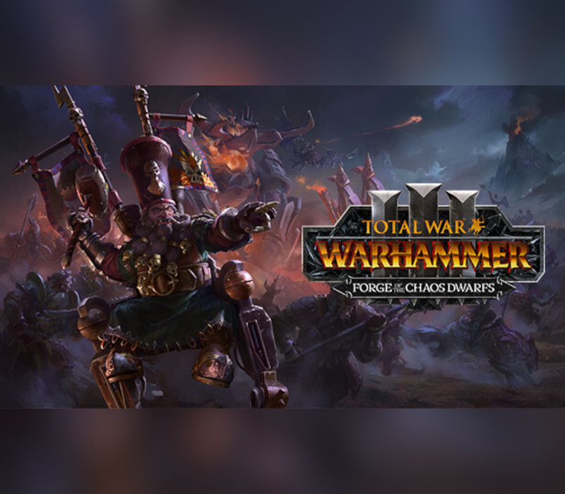 Total War: WARHAMMER III - Forge of the Chaos Dwarfs DLC MEA Steam Ключ