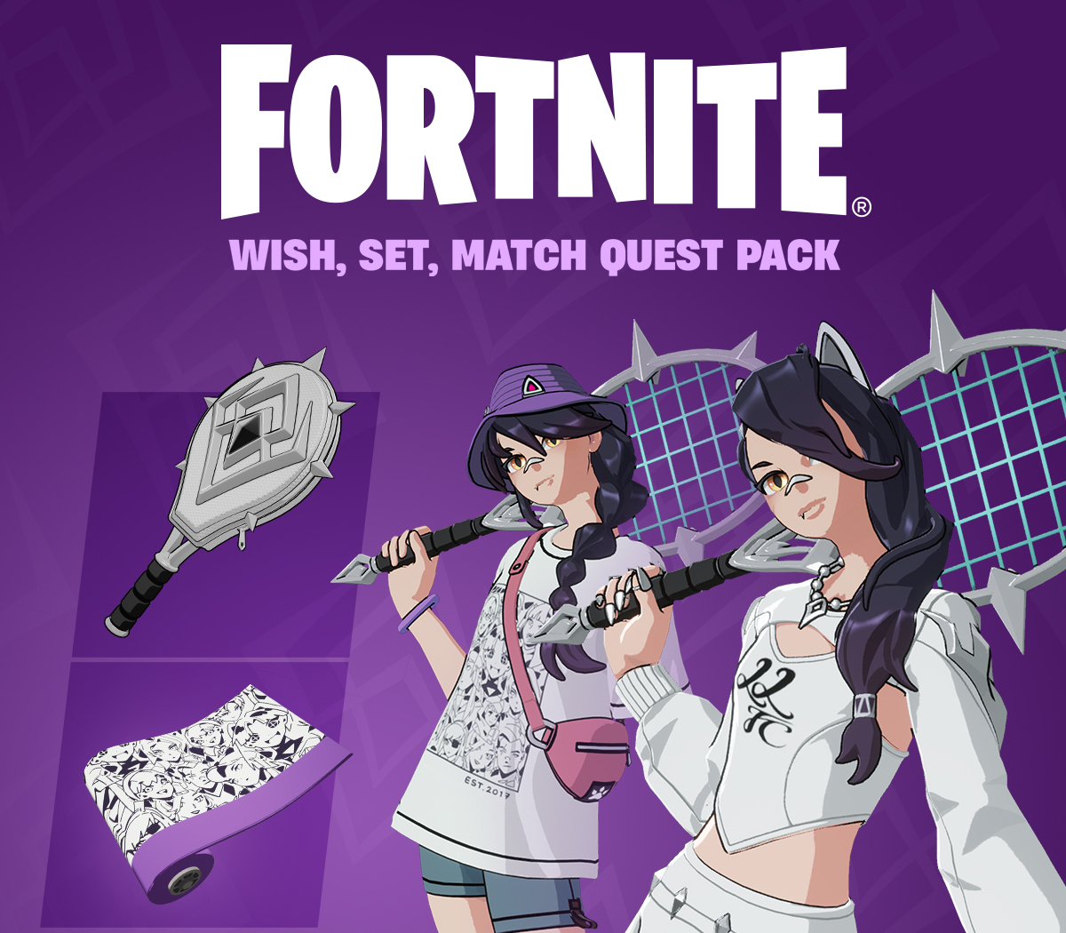 Fortnite - Wish, Set, Match Quest Pack DLC US XBOX One / Xbox Series X|S Ключ