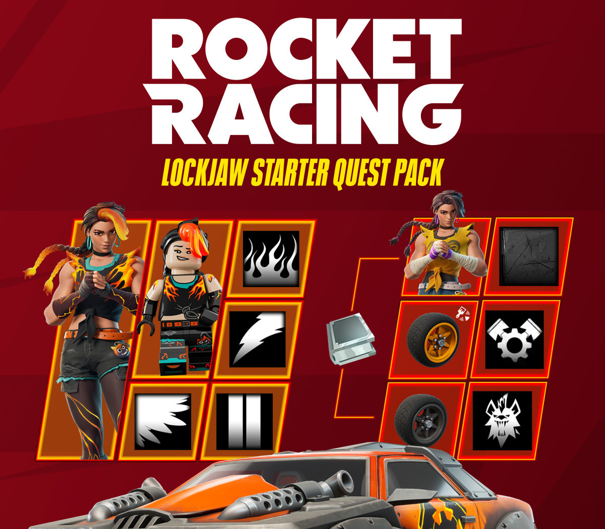 Fortnite - Lockjaw Starter Quest Pack DLC US XBOX One / Xbox Series X|S Ключ