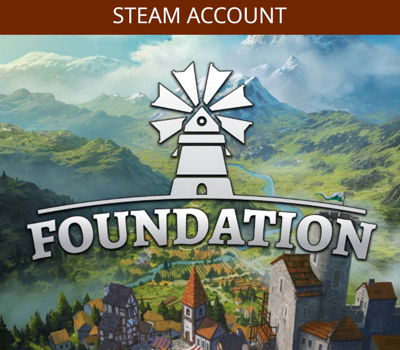 Foundation Steam Account