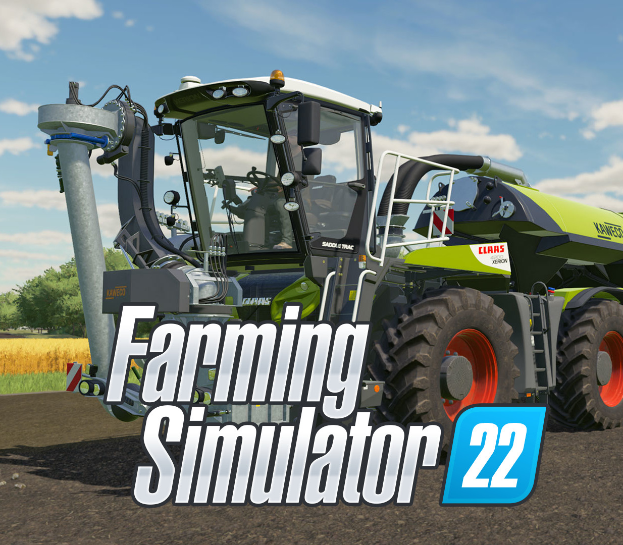 Farming Simulator 22 - CLAAS XERION SADDLE TRAC Pack DLC EU PS4 Ключ