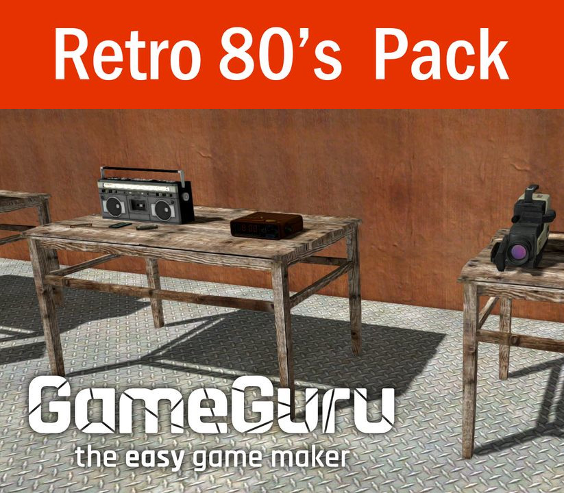 GameGuru - Retro 80s Pack DLC Steam Ключ