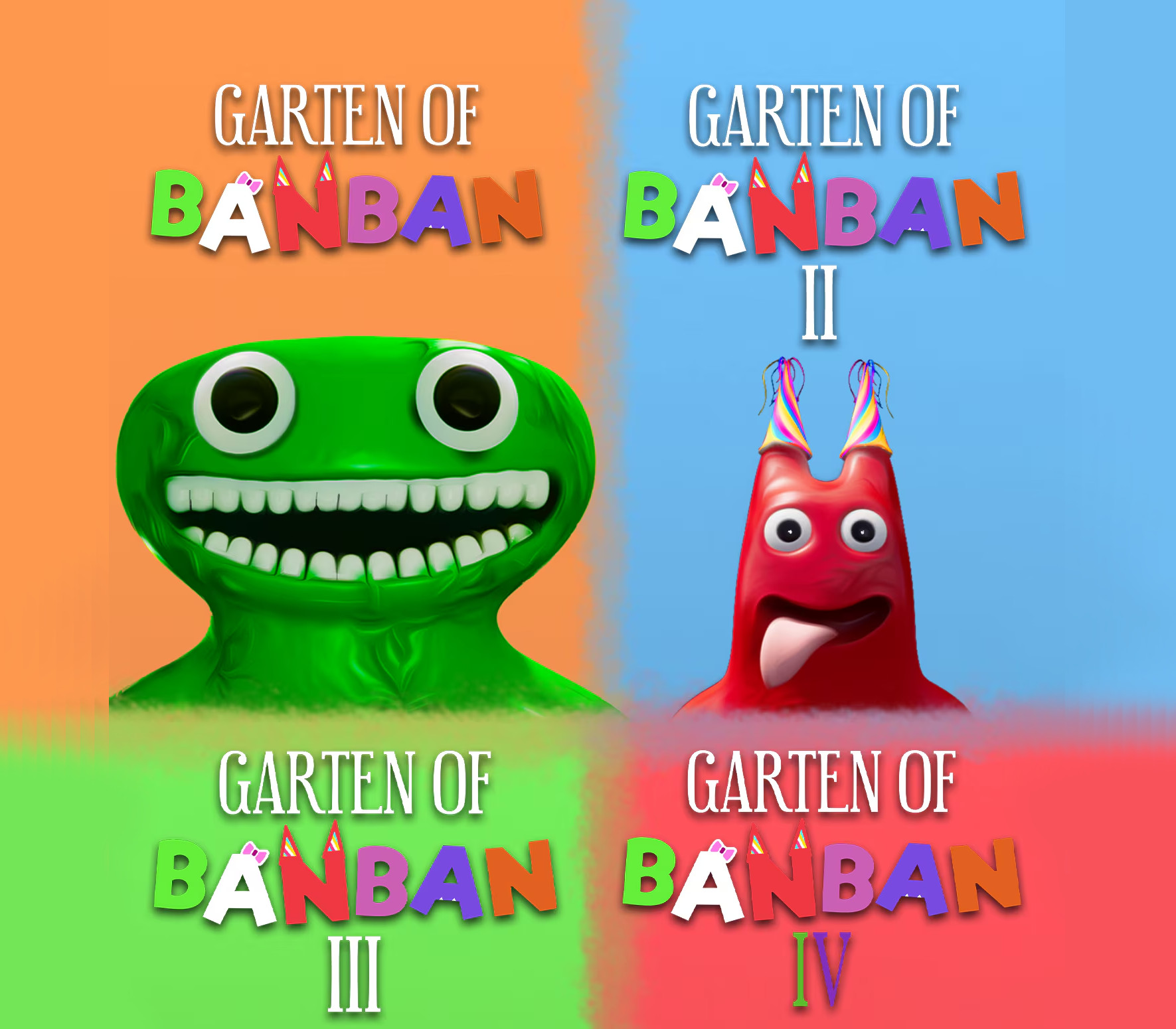 Garten of Banban Набор: 1 + 2 + 3 + 4 XBOX One / Xbox Series X|S Аккаунт