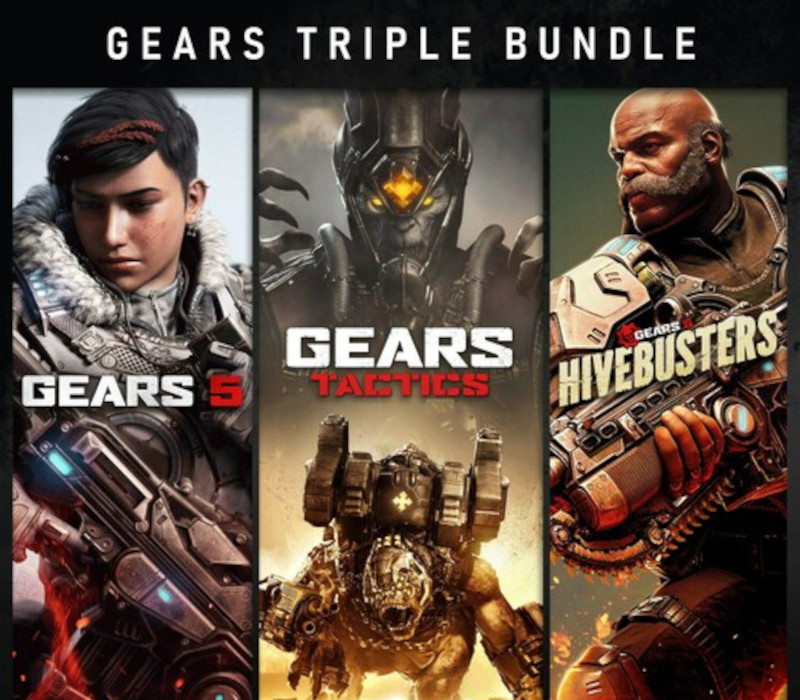 Gears Triple Bundle US XBOX One / Xbox Series X|S / PC CD Key