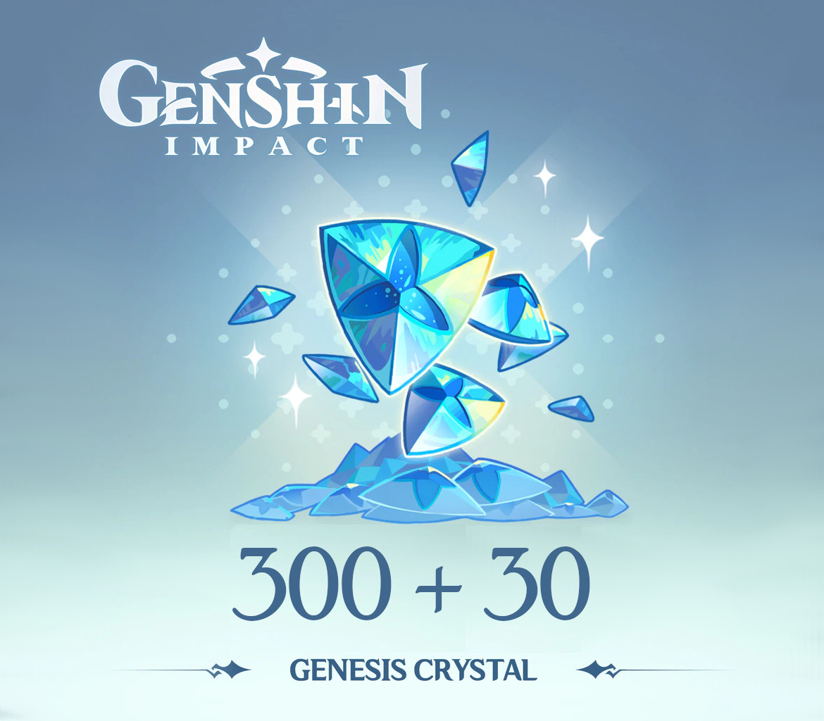 Genshin Impact - 300 + 30 Genesis Crystals GalaxyLink Voucher