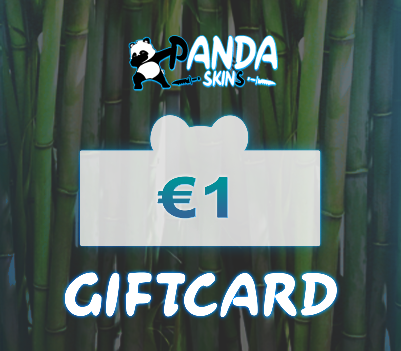 PandaSkins €1 Подарочная карта