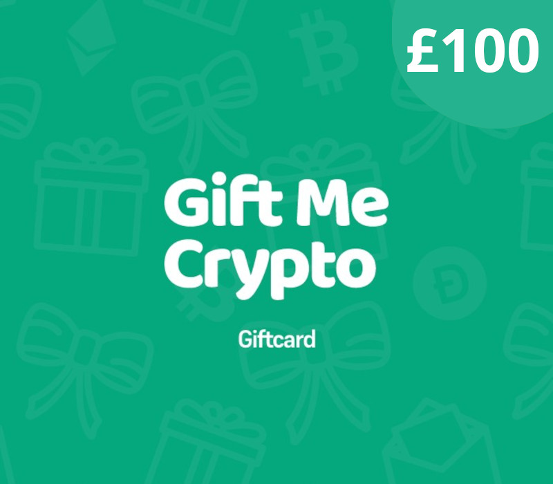Gift Me Crypto £100 Подарочная карта