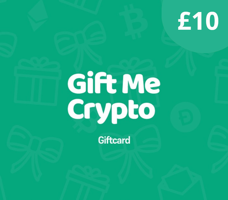Gift Me Crypto £10 Подарочная карта