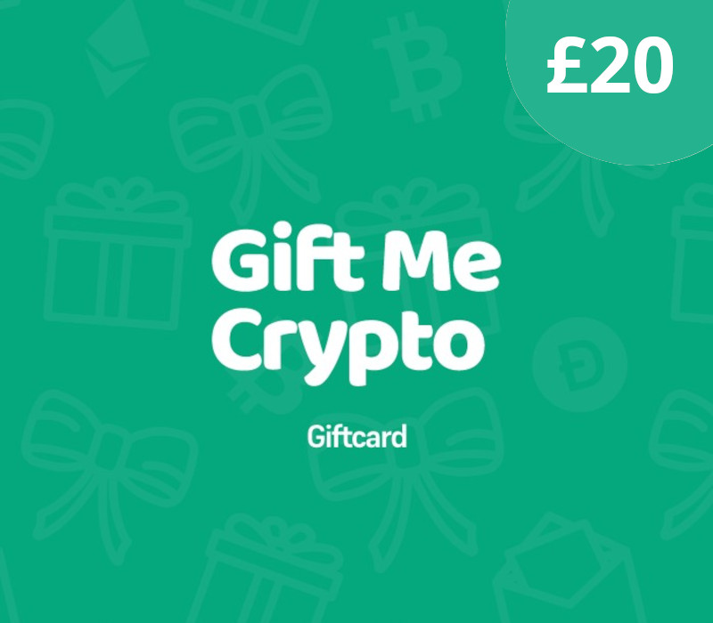 Gift Me Crypto £20 Подарочная карта