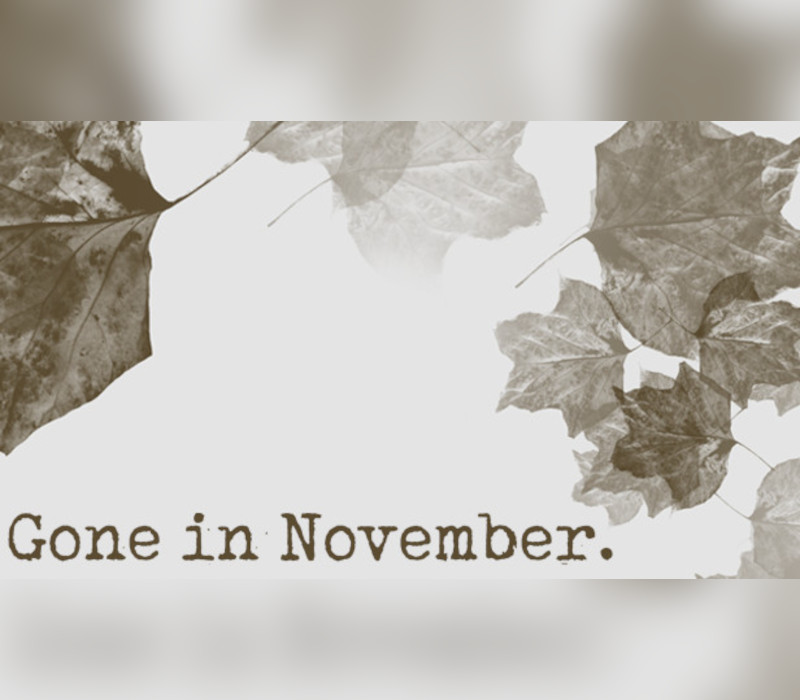 Gone In November - Коллекционное издание Content DLC Steam Ключ