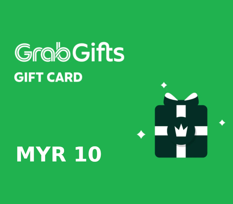 Grab MYR 10 Подарочная карта MY