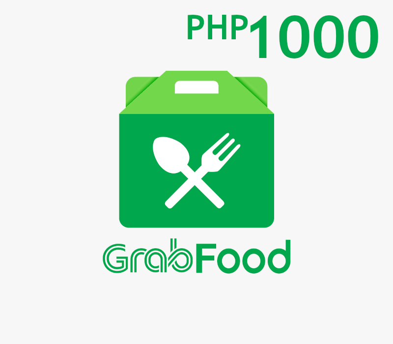 Grab Food PHP 1000 Подарочная карта PH