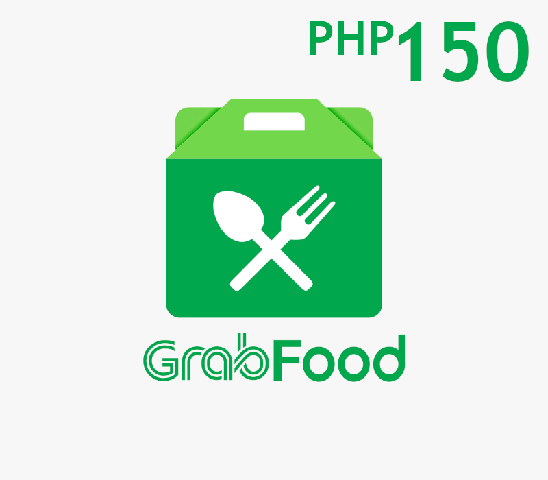 Grab Food PHP 150 Подарочная карта PH