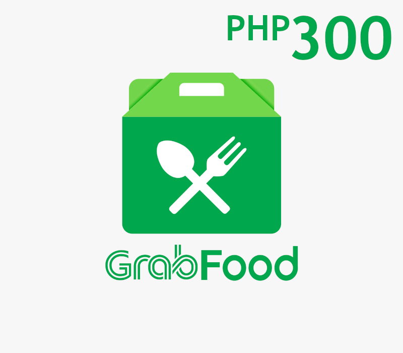 Grab Food PHP 300 Gift Card PH