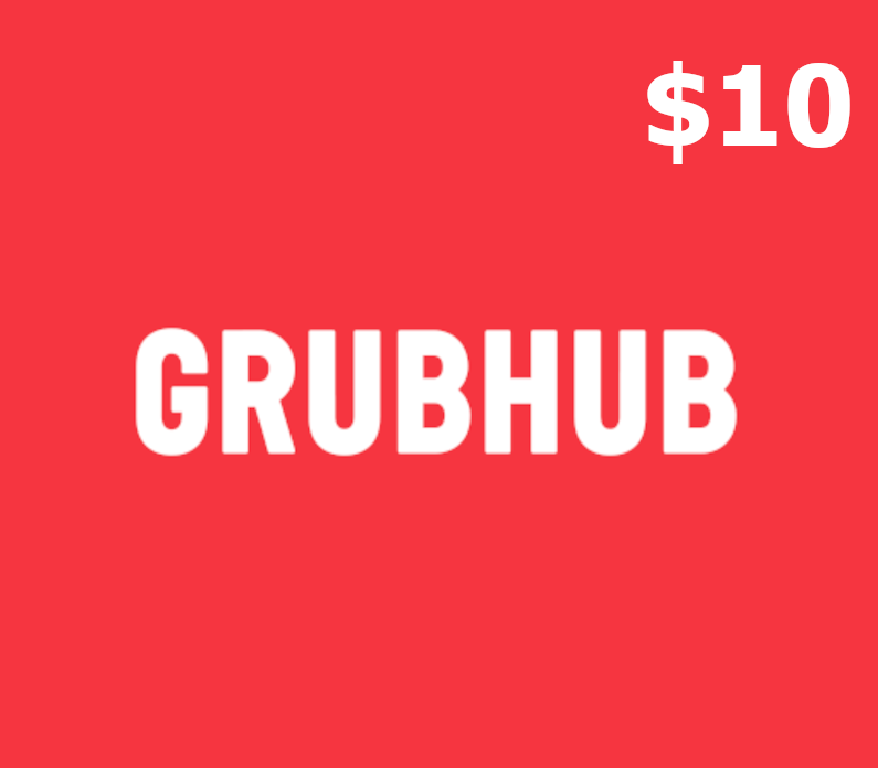 Grubhub USD 10 Подарочная карта US