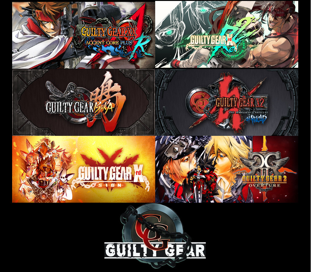 GUILTY GEAR Complete Franchise Pack Набор Steam Ключ
