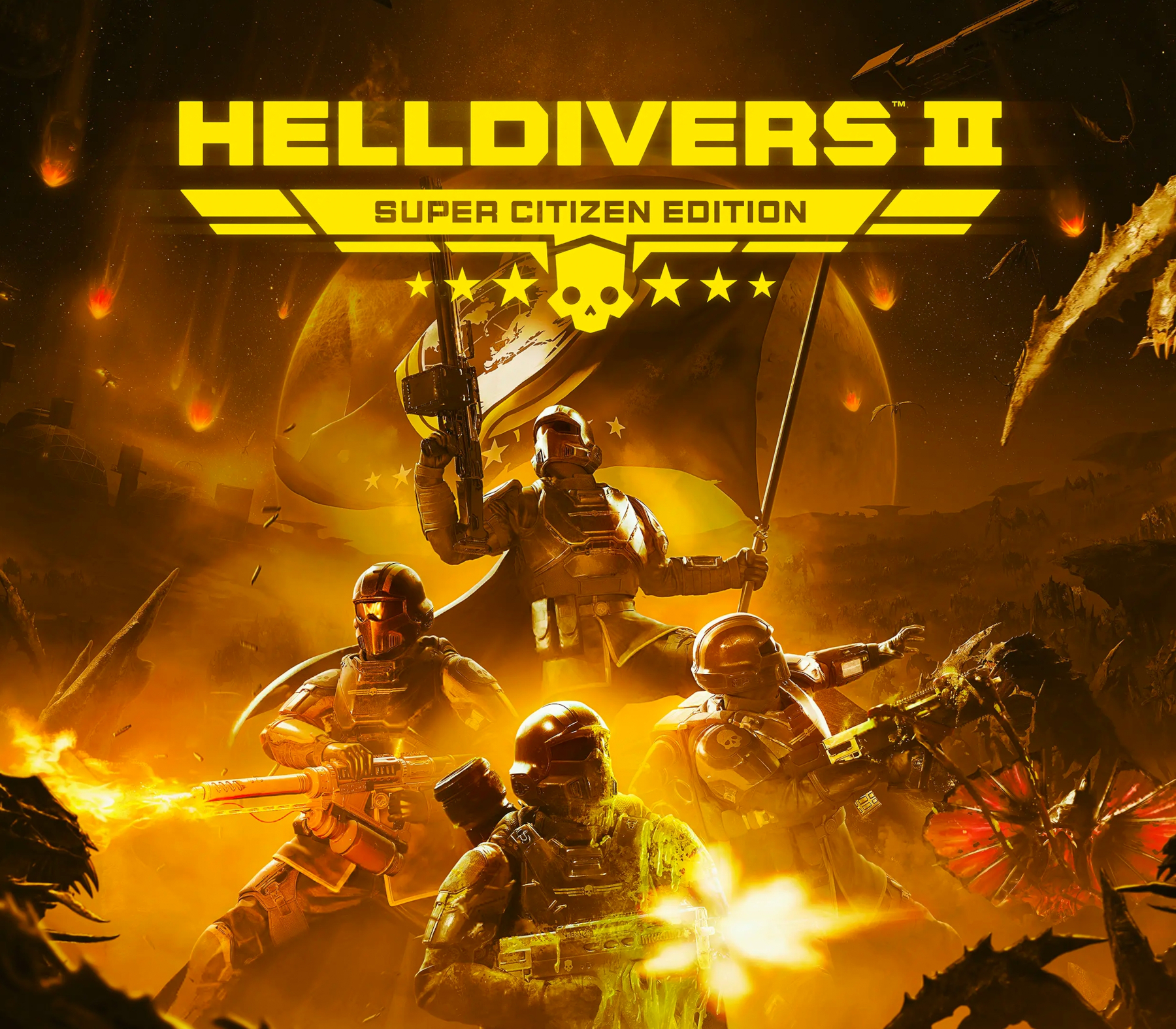 HELLDIVERS 2 - Апгрейд to Super Citizen издание DLC US XBOX One / Xbox Series X|S Ключ